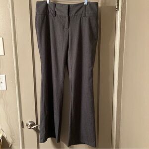 Maurices Gray Midrise Bootcut Slacks